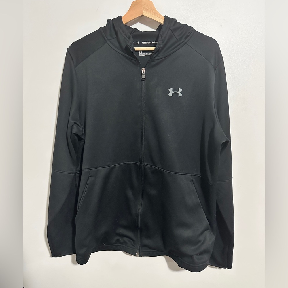 Under Armour Black Full-Zip Hoodie